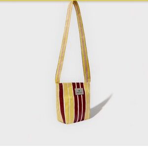 Günes Swim Crossbody Ribbon Bag in Mocha
